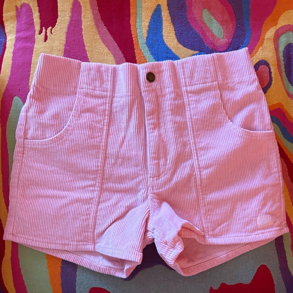 Hammies Brand Mens Prep Pink Corduroy Shorts